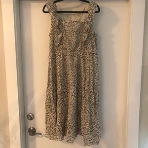 Floral summer/spring midi length dress